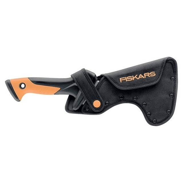 Fiskars 13" Billhook Knife – Serrated Steel Blade with Softgrip Handle