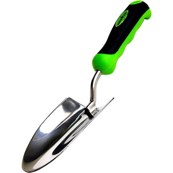 6-Piece Stainless Steel Gardening Tool Set – Trowel, Transplanter, Rake & More