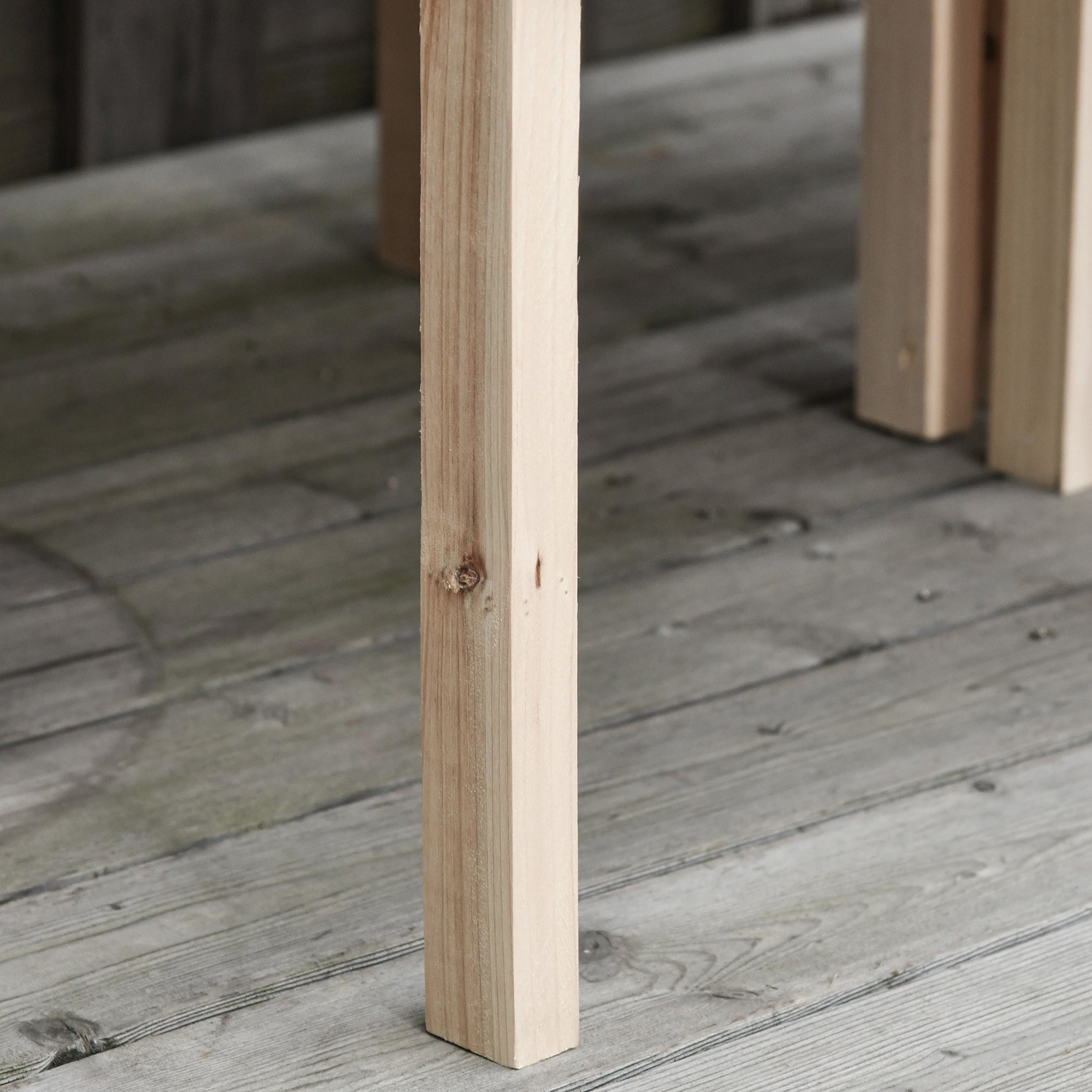 4-Pack Wooden Raised Garden Bed Kit – DIY Planter Boxes with Liner