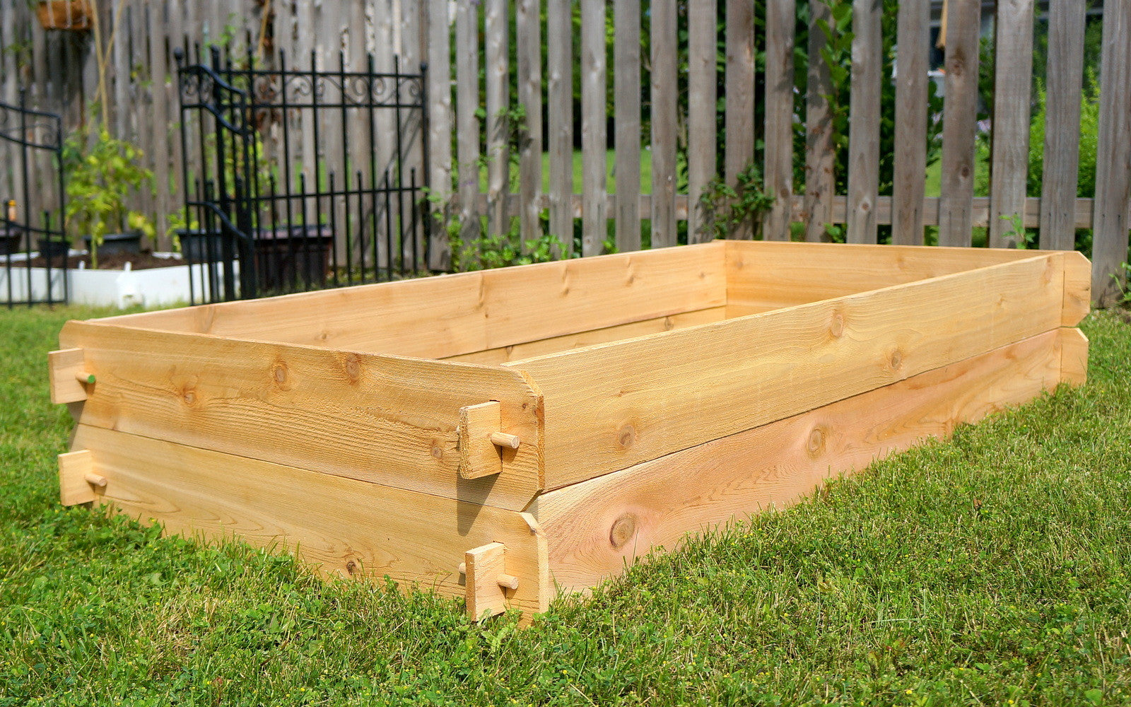 Timberlane Double Raised Garden Bed Kit – 2x 3x6 Cedar