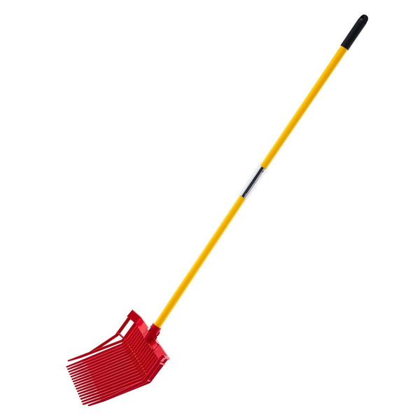 Horse Manure Fork – 18-Tine Plastic Pitchfork & Muck Rake