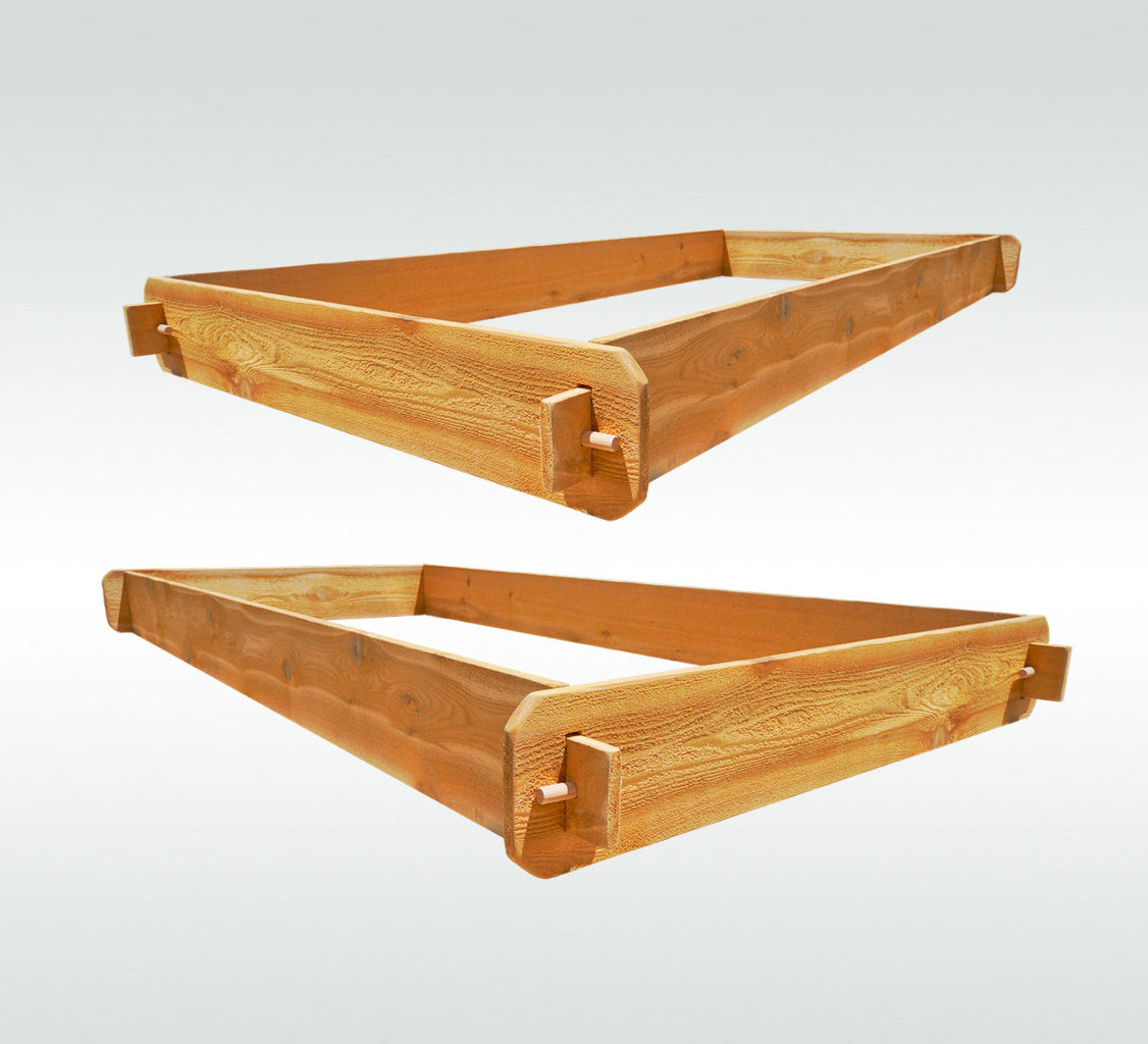 Timberlane Double Raised Garden Bed Kit – 2x 3x6 Cedar