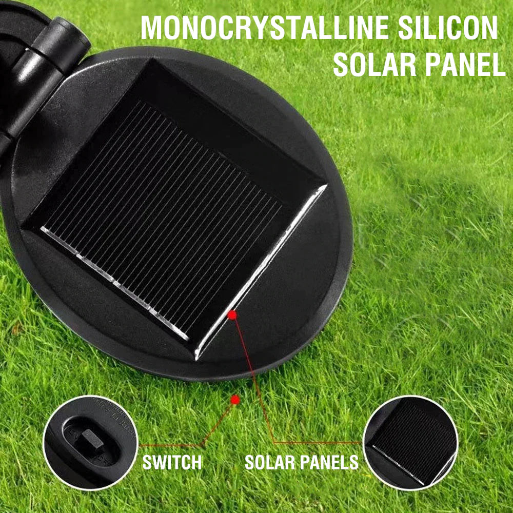 Solar LED Flower Stake Lights – Waterproof Outdoor Garden & Patio Decor