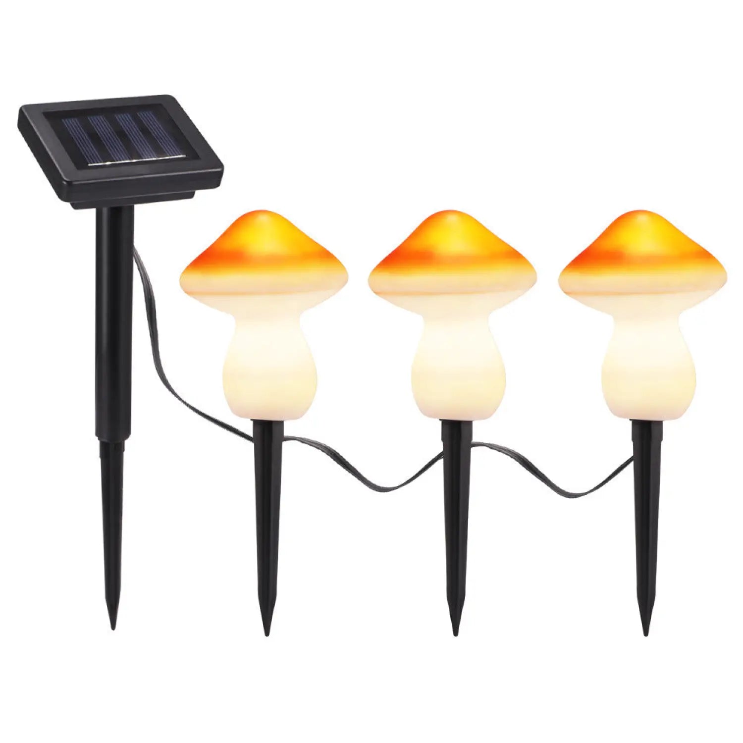 Solar Mushroom Garden Lights – Waterproof LED Pathway Lamps