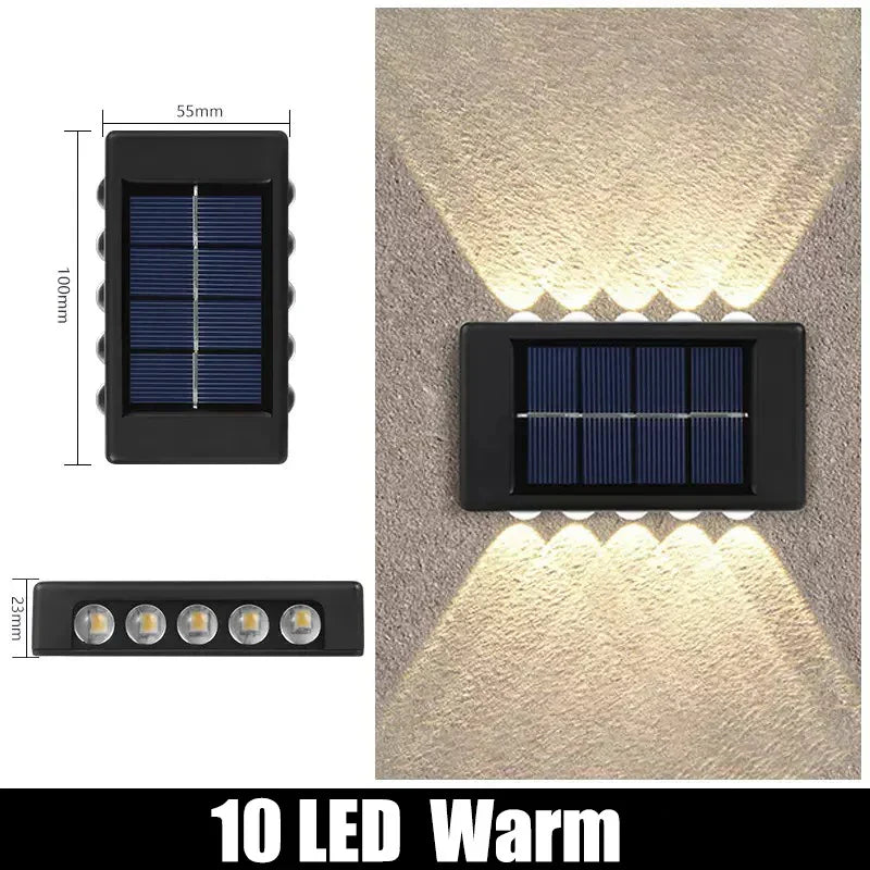 Solar Outdoor Wall Lights – Garden & Patio Decor