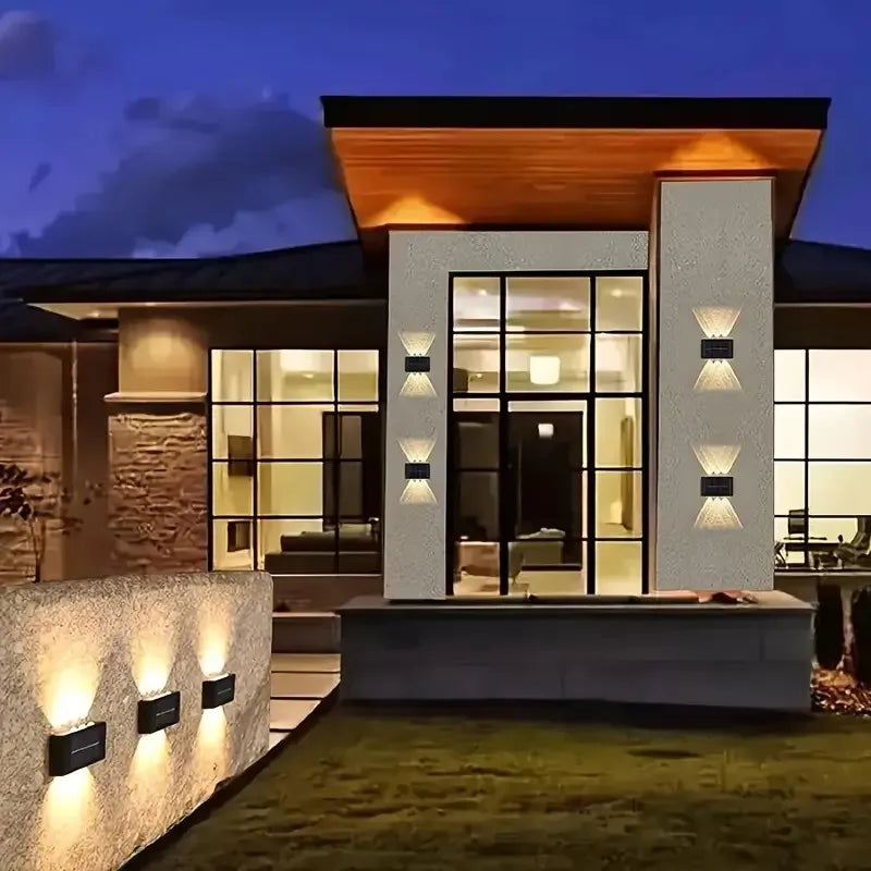 Solar Outdoor Wall Lights – Garden & Patio Decor