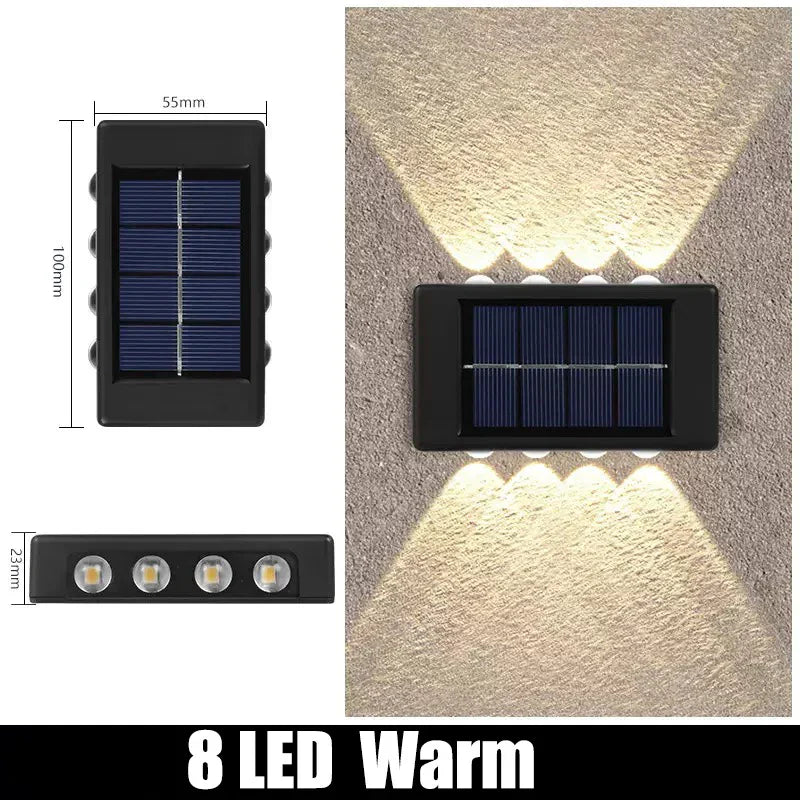 Solar Outdoor Wall Lights – Garden & Patio Decor