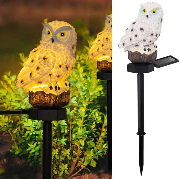 Solar Owl Garden Light – Waterproof LED Decorative Lamp
