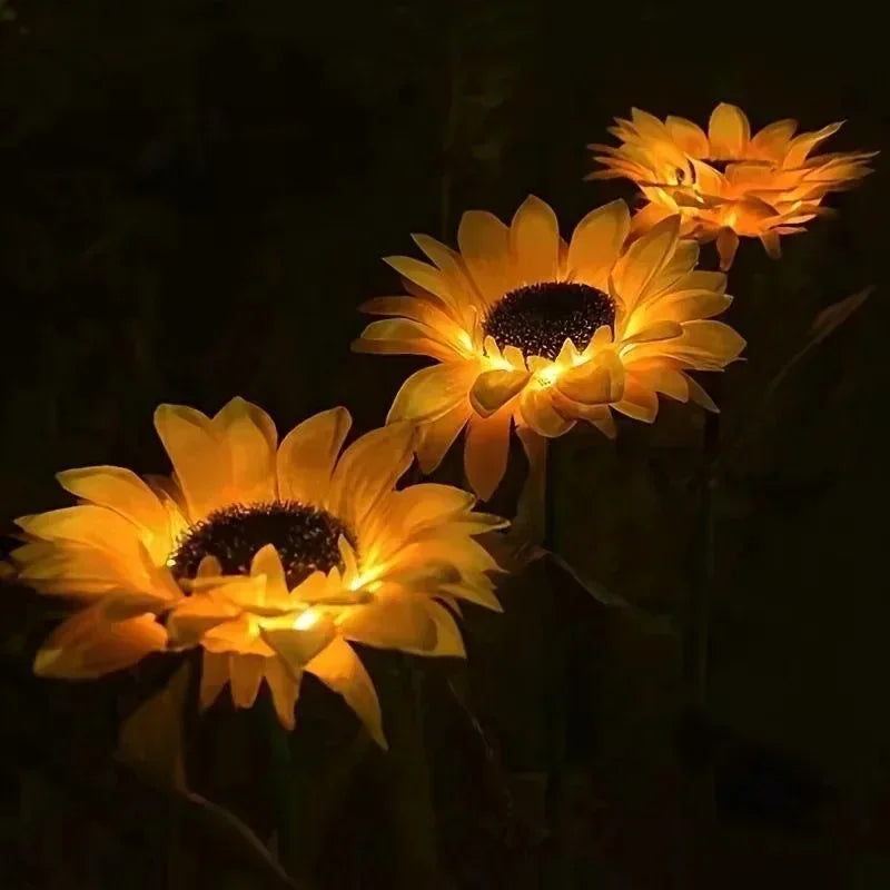 Sunflower Solar Garden Lights – Outdoor Decorative Lighting